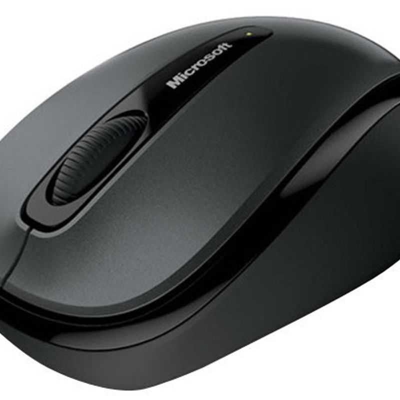 Mouse MICROSOFT Wireless Mobile Mouse 3500 Negro 3 botones RF inalámbrico BlueTrack TL1 