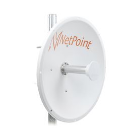 antena direccional de alto rendimiento  diámetro  de 60 cm  4964 ghz  ganancia 30 dbi  slant de 45 ° y 90 °  ideal para 30 km  