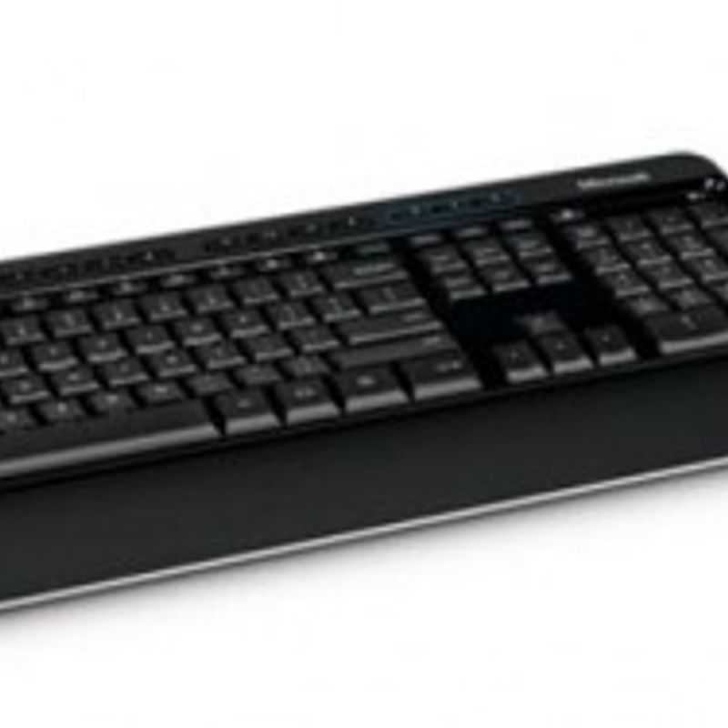 Kit de teclado y mouse MICROSOFT Wireles Desktop 3050 Estándar Negro 10 m TL1 