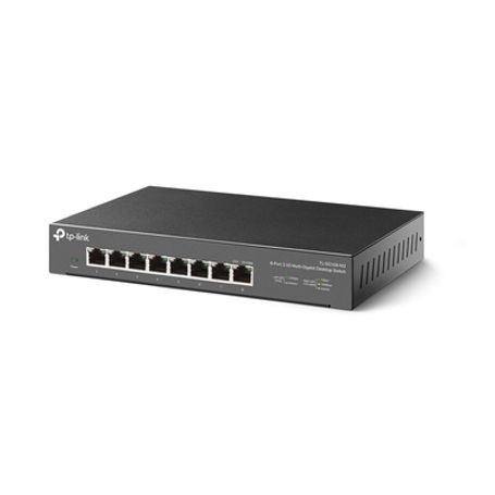 Switch Gigabit No Administrable De 8 Puertos 100 Mbps/ 1 Gbps/ 2.5 Gbps Ideal Para Wifi 6