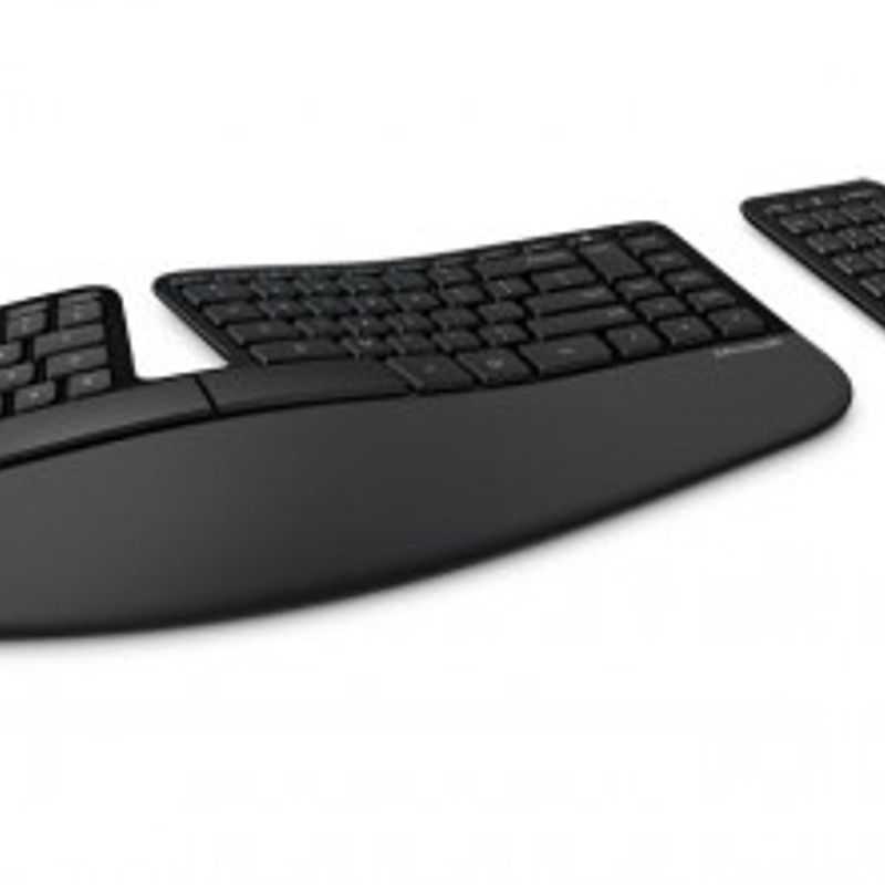 Teclado Ergonomico Naceb NA-0109 / Teclas Multimedia / USB