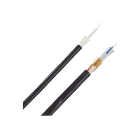 cable de fibra óptica de 12 hilos monomodo os2 interiorexterior loose tube 250um no conductiva dieléctrica ofnp plenum precio p