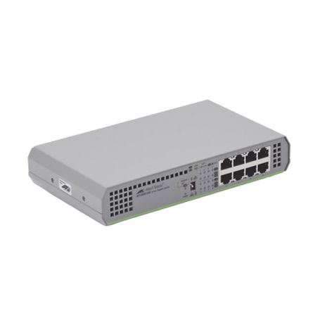 Switch Gigabit No Administrable 8 Puertos 10/100/1000 Mbps Fuente De Alimentación Interna