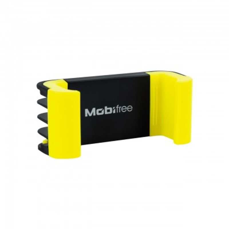 Soporte para celular Mobifree Holder Mount para ventila Negro y Amarillo Universal De plástico TL1 