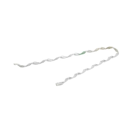 remate preformado de acero galvanizado para fibra drop redonda de φ 3 mm