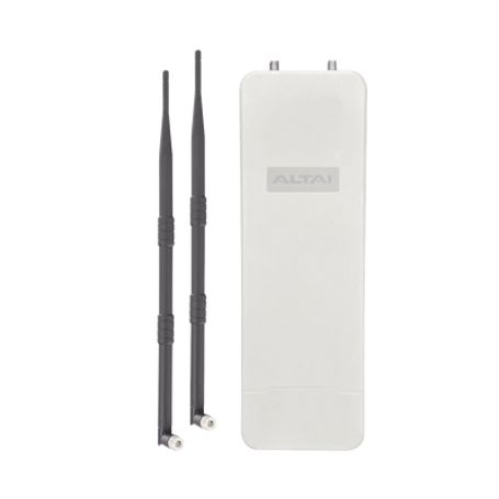 poderoso kit wifi para wisp hasta 200 m  c1xn y  2 x 9dbi  omnidireccionales 