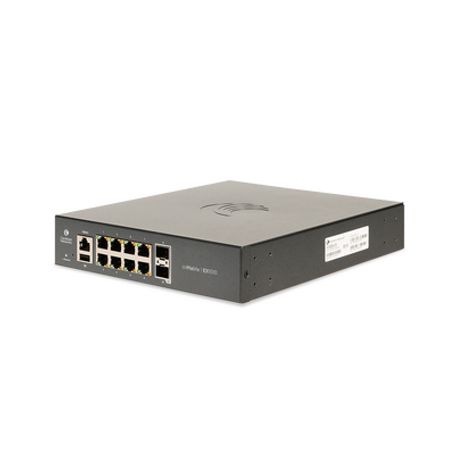 switch cnmatrix ex1010  de 8 puertos gigabit ethernet y 2 sfp capa 2  gestión en la nube