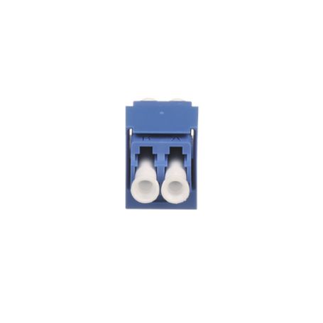 Módulo Acoplador Lc Duplex Para Fibra Óptica Monomodo Os1/os2 Tipo Minicom Color Azul