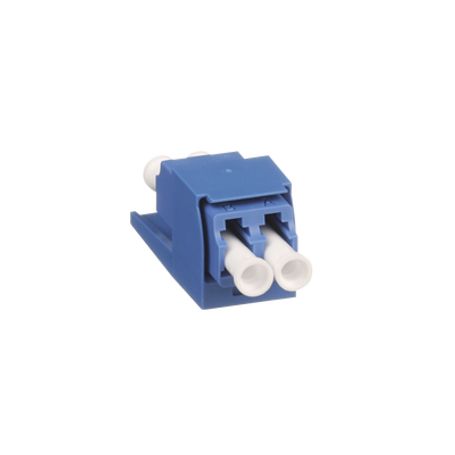 Módulo Acoplador Lc Duplex Para Fibra Óptica Monomodo Os1/os2 Tipo Minicom Color Azul