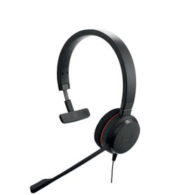 jabra evolve 20 mono con conexión usb micrófono con cancelación de ruido de última generación configuración plug and play certi