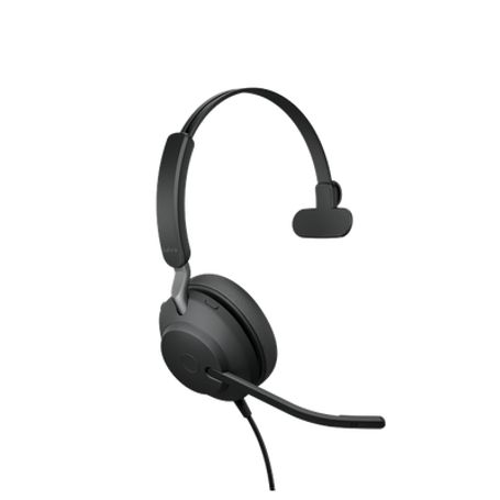 Jabra Evolve 20 Mono Con Conexión Usb Micrófono Con Cancelación De Ruido De Última Generación Configuración Plug And Play Certif