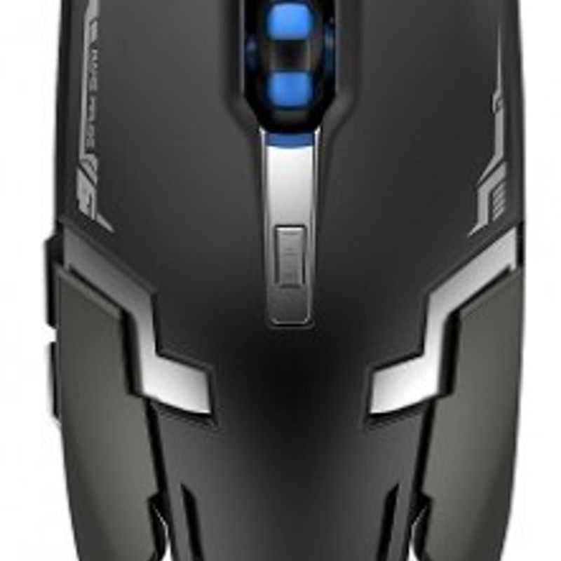 Mouse Gaming Naceb Technology NA631 RF inalámbrico Negro TL1 