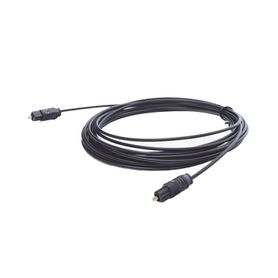 cable toslink de fibra óptica de 46m  ideal para mandar audio digital para sistemas de alta calida  compatible con amplificador