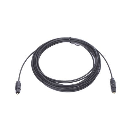 Cable Toslink De Fibra Óptica De 4.6m  Ideal Para Mandar Audio Digital Para Sistemas De Alta Calida  Compatible Con Amplificador