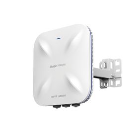 punto de acceso wifi 6 industrial para exterior 595gbps mumimo4x4 360° filtros anti interferencia y auto optimización con ia pu