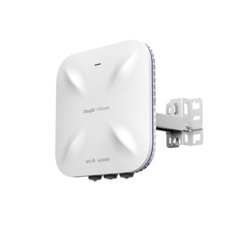 Punto De Acceso Wifi 6 Industrial Para Exterior 5.95gbps Mumimo4x4 360° Filtros Anti Interferencia Y Auto Optimización Con Ia Pu