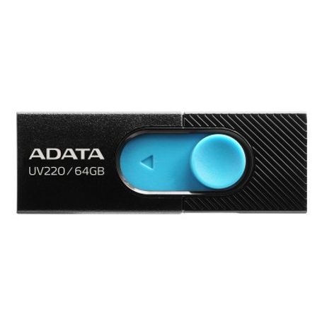 Memoria USB ADATA AUV22064GRBKBL Azul / Negro 64 GB USB 2.0 TL1 
