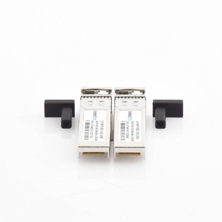 Transceptores Bidireccionales Sfp (minigbic) / Monomodo / 10 Gbps De Velocidad / Conector Lc / Hasta 20 Km De Distancia / 2 Piez