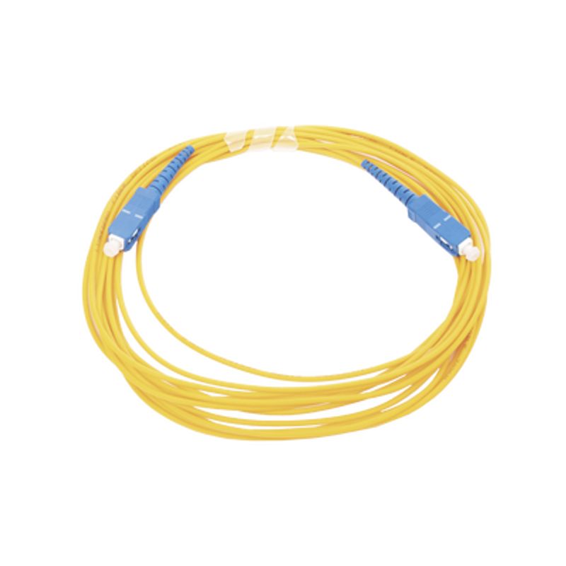 Jumper De Fibra Óptica Monomodo Sc/upc  Sc/upc Simplex Color Amarillo 5 Metros