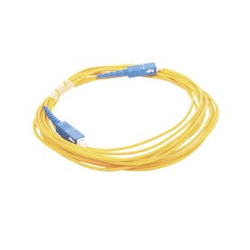 jumper de fibra óptica monomodo scupc  scupc simplex color amarillo 5 metros206997