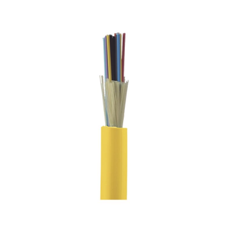 Cable De Fibra Óptica De 24 Hilos Monomodo Os2 9/125 Interior Tight Buffer 900um No Conductiva (dieléctrica) Ofnp (plenum) Preci