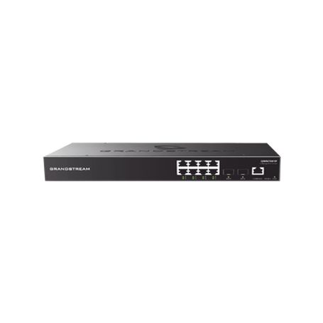 switch gigabit administrable  8 puertos 101001000 mbps  2 puertos sfp uplink  compatible con gwn cloud