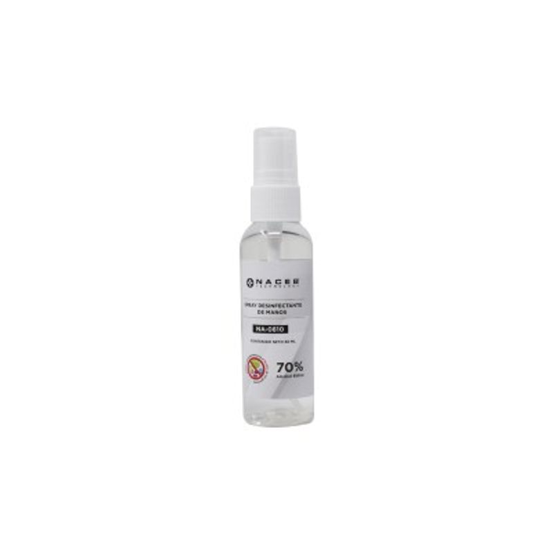 Spray Desinfectante de Manos NA0810 Naceb Technology Alcohol Etilico 70 Producto Certificado 60ml  TL1 
