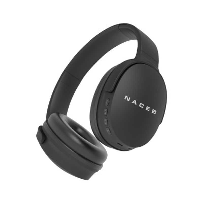 Audifonos  Naceb Technology NA0319 Negro Bluetooth 5.0 TL1 