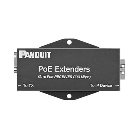 Receptor Poe/poe Para Uso Con Transmisor Poextx1 Hasta 610 Metros (2000 Ft) Con Cable Cat5e O Cat6 10/100mbps