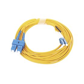 jumper de fibra óptica monomodo 9125 lcupcscupc pvc 20 mm dúplex amarillo 5 metros207004