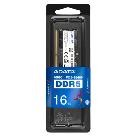 Memoria RAM ADATA DDR5 16GB SODIMM 4800MHz. NP. AD5S480016GS TL1 
