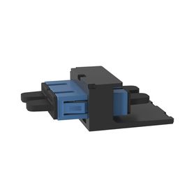 módulo acoplador sc duplex para fibra óptica monomodo os1os2 tipo minicom color azul182115