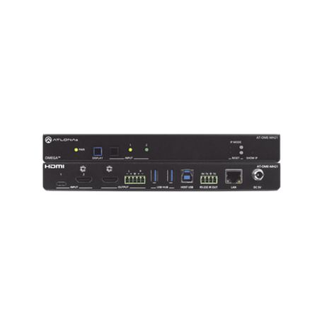 omega 4kuhd switch de entrada doble para hdmi y usbc con hub usb