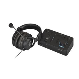 kit de audio para gaming  controlador  auriculares  entradassalidas de audio y video  conexión usb