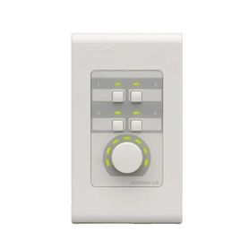 panel de control digital  1 volumen  4 switches configurables  compatible con procesadores serie ma pa y mtx