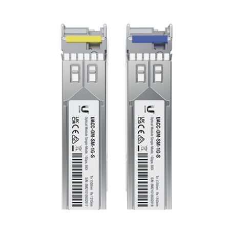 ufiber módulo sfp transceptor minigibic monomodo 125 gbps distancia 3km un conector lc incluye 2 tranceptores219737