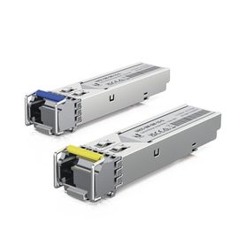 ufiber módulo sfp transceptor minigibic monomodo 125 gbps distancia 3km un conector lc incluye 2 tranceptores219737