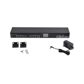 router board cpu 1 núcleo 5 puertos gigabit 5 puertos fast 1 puerto sfp licencia nivel 5 y montaje en rack81999