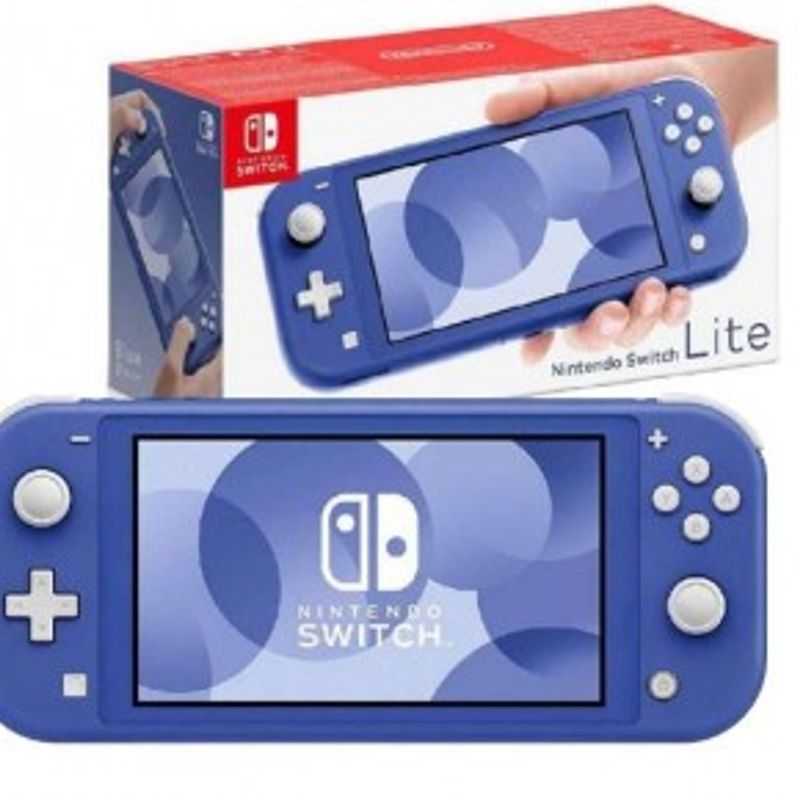 Consola de Video Juego Nintendo Switch Lite Nintendo HDHSBBZAA Consola portátil Azul Nintendo Switch TL1 