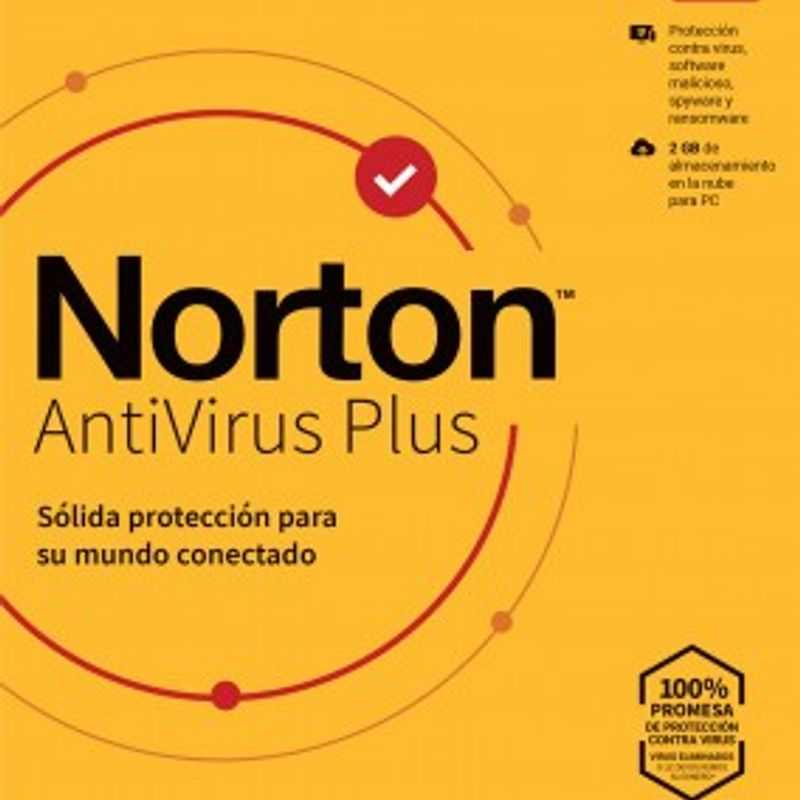 Norton AntiVirus Plus 1 Dispositivo 1 Ano TL1 