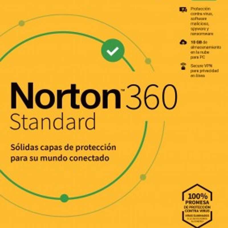 Norton 360 Standard Internet Sec 1L 1A TL1 