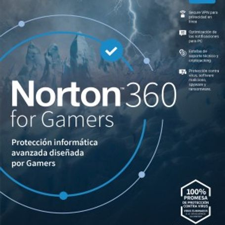 Antivirus NORTON TMNR023 360 Gamers 3 licencias 1 Ano(s) TL1 