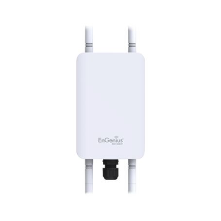 Punto De Acceso Wifi Para Exterior Mumimo 2x2 Doble Banda 2.4 Y 5 Ghz Hasta 1267 Mbps Grado De Protección Ip67 250 Usuarios Simu