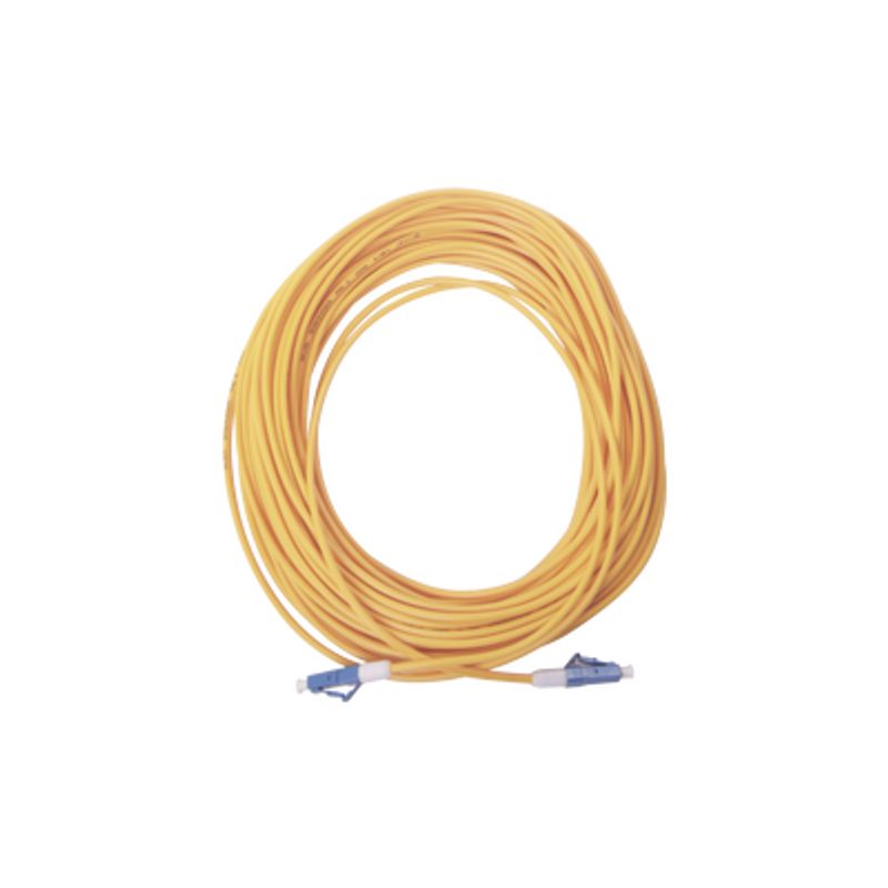 Jumper De Fibra Óptica Simplex Monomodo Con Conectores Lc/upclc/upc De 20 Metros