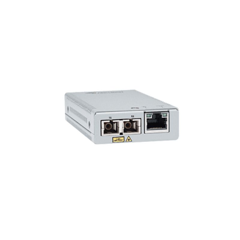 Convertidor De Medios Gigabit Ethernet A Fibra Óptica Conector Sc Multimodo (mmf) Distancia De 220 Hasta 500 M