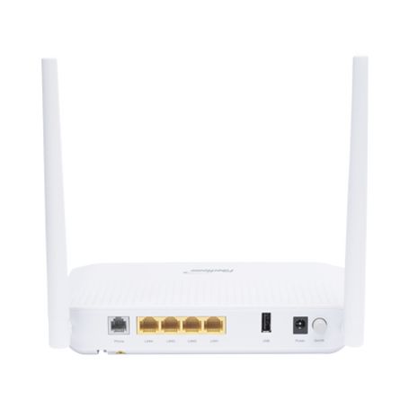 Onu Gpon Wifi 2.4/5 Ghz Mimo 2x2 4 Puertos Gigabit  1 Pots  Usb Conector Sc/upc