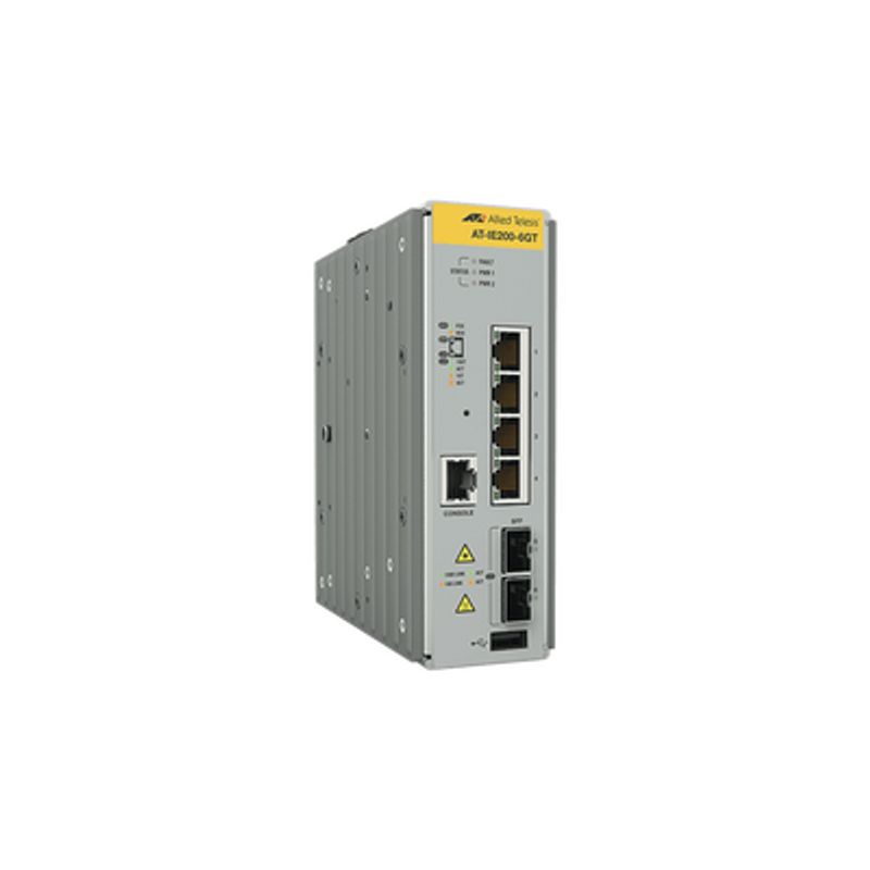 Switch Industrial Administrable Capa 2 De 4 Puertos 10/100/1000 Mbps  2 Puertos Sfp