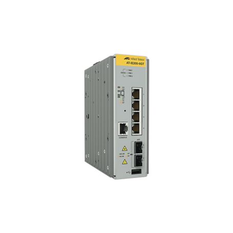 switch industrial administrable capa 2 de 4 puertos 101001000 mbps  2 puertos sfp