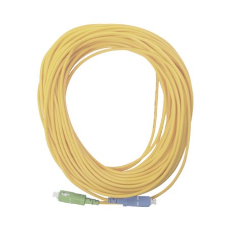 Jumper De Fibra Óptica Simplex Monomodo Con Conectores Sc/upcsc/apc De 20 Metros