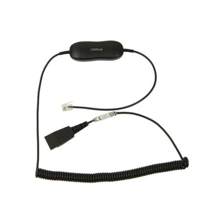 Cable Para Diademas Biz1500 Biz2300 Y Biz2400 Para Compatibilidad Con Telefonos Avaya 96xx/16xx Qd A Rj9 (8800103) (8800104) 